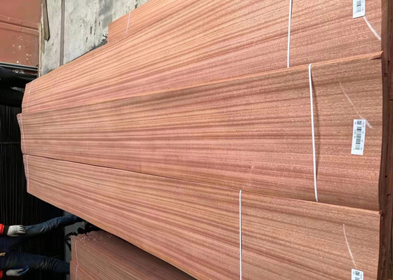 Quarter Cut Sapele Veneer Sheet For Door Plywood