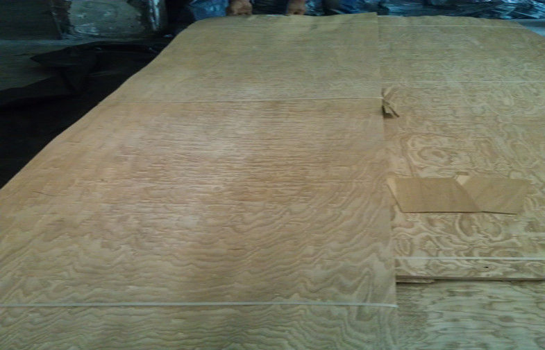 Sliced Cut Natural Burl Wood Veneer , Ash Wood Veneer For Decoration