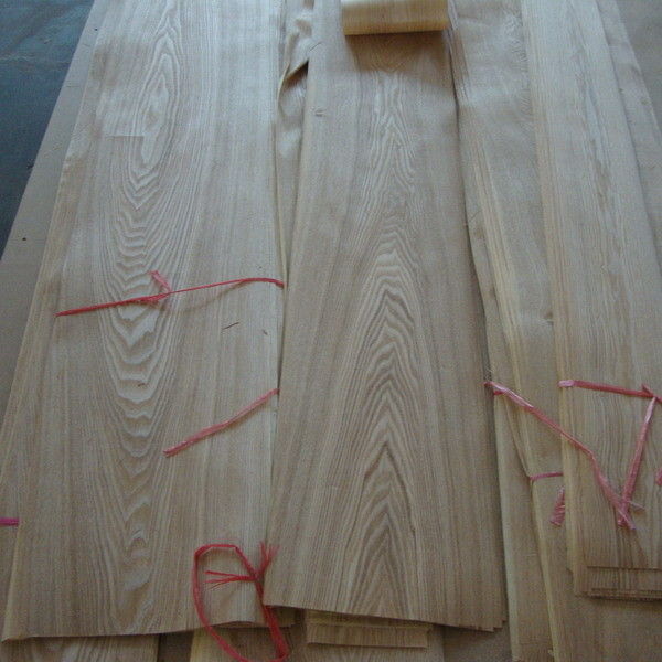 Yellow Ash Paper Backed Veneer Sliced Cut 0.2mm - 0.6mm Thickness