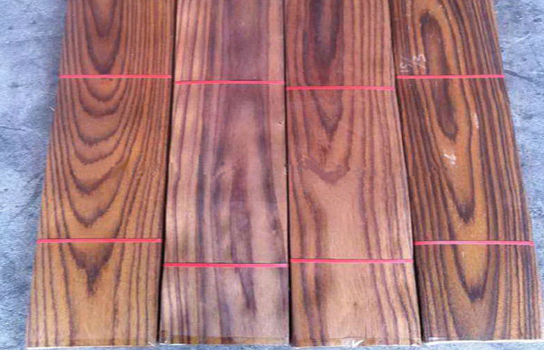 0.5 mm - 3.0 mm Wood Flooring Veneer , Sliced Cut Natural Wood Veneer