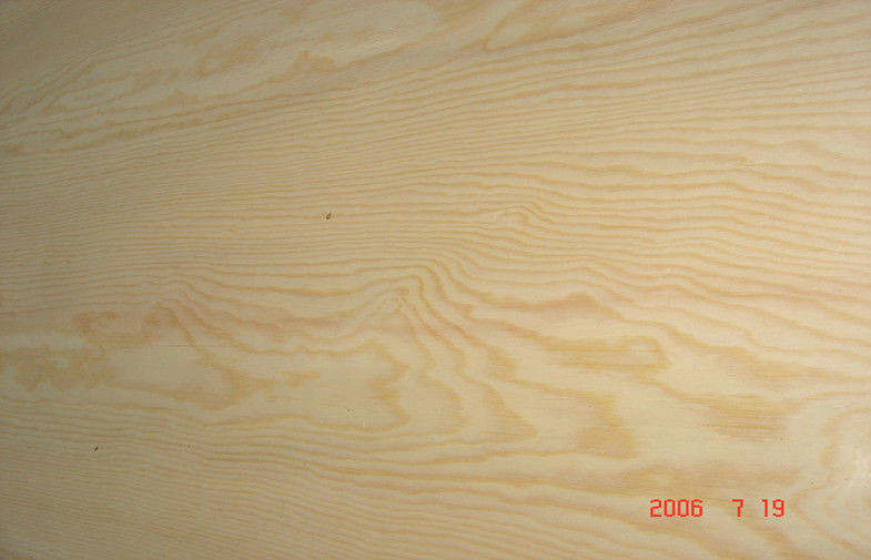 Yellow White Pine Rotary Quarter Cut Veneer Furniture / Wooden Veneer