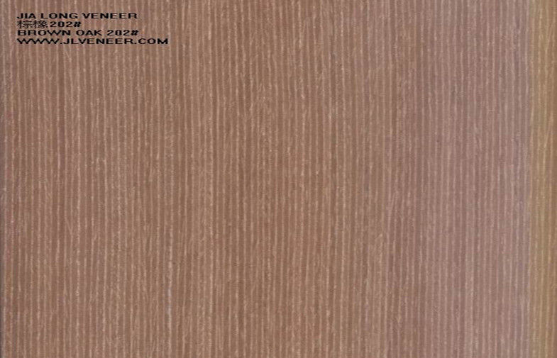 Plywood Thin Oak Veneer Sheets , Engineered Basswood Veneer