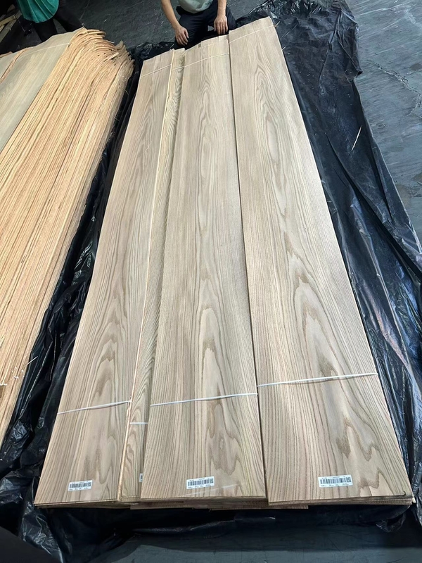 Unfinished Oak Veneer with Straight Grain Pattern Elevate Your Furniture to the Next Level