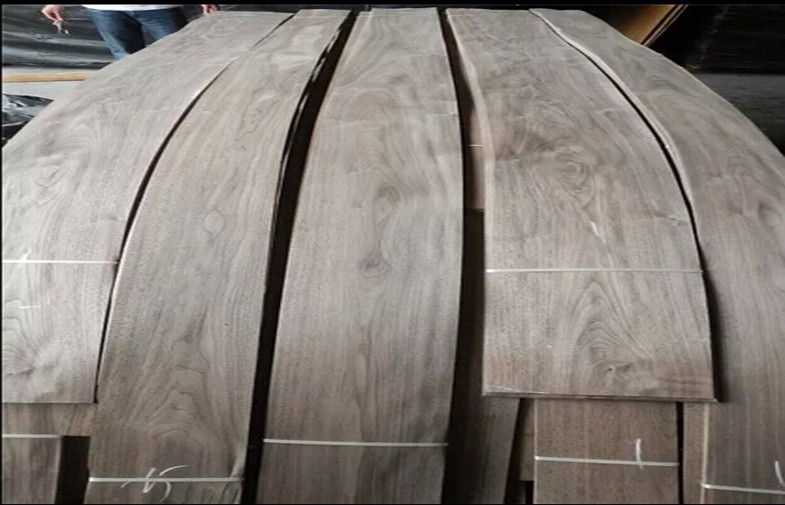 Natural Quarter Cut Walnut Veneer Furniture Wood Sheet Grade AB